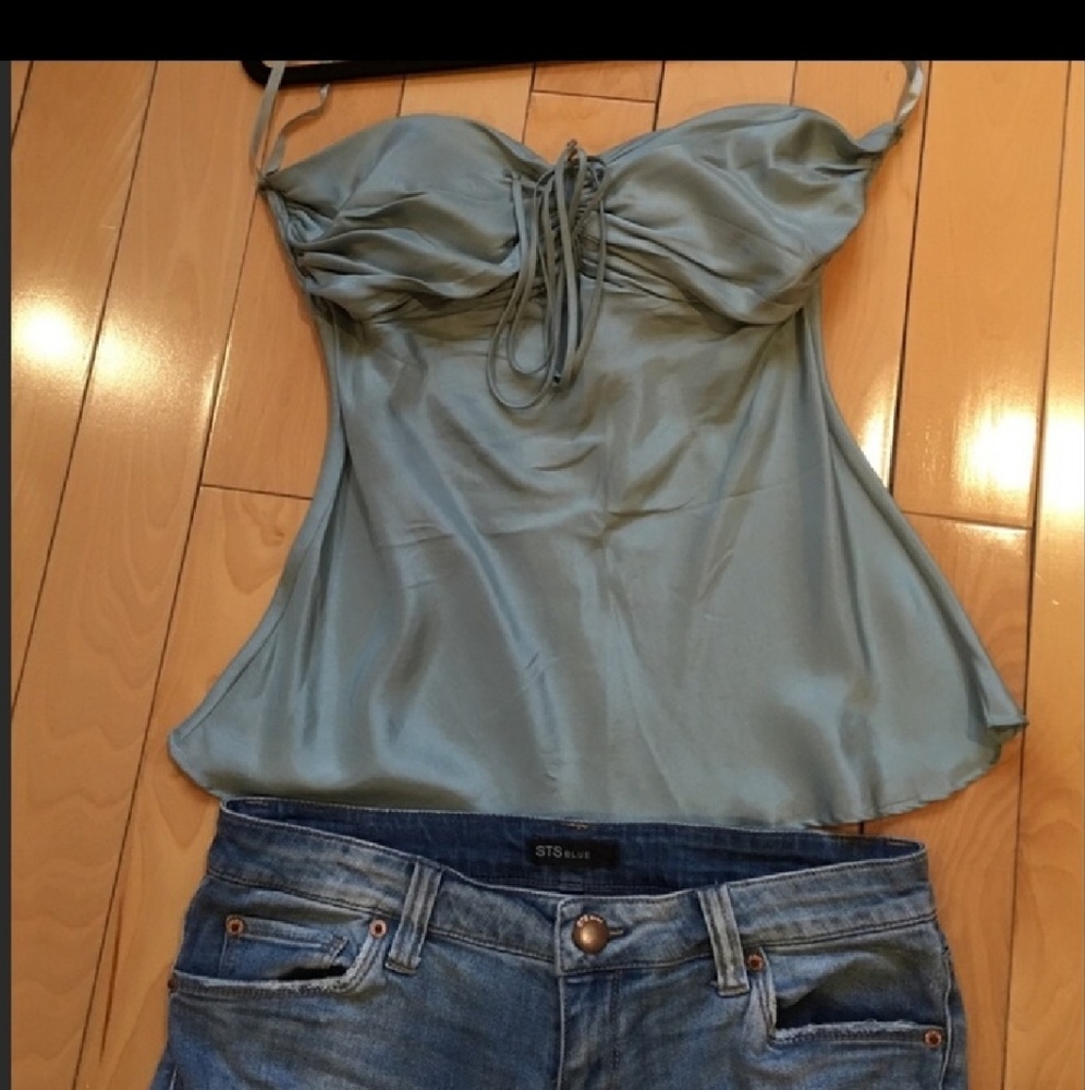 Arden B 💯 silk top